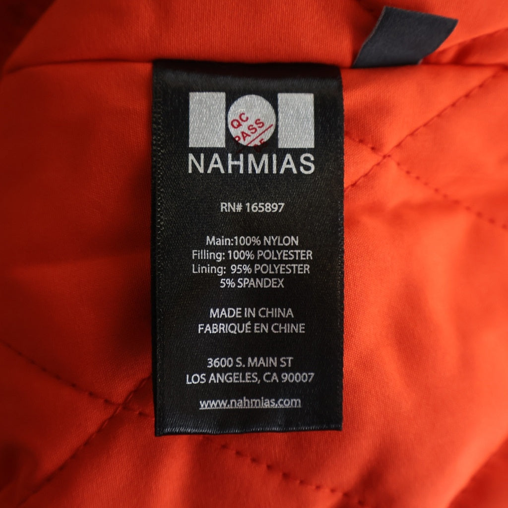 NO BRAND(ノーブランド) 24AW NAHMIAS(ナミアス) x Marty Supreme Classic Warm Up Jacket マーティ・シュプリーム クラシック ジップアップジャケット オレンジ