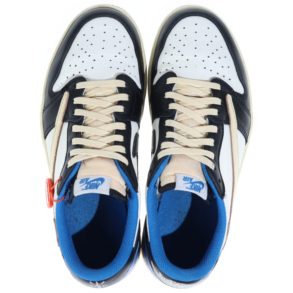 NIKE(ナイキ) ×TRAVIS SCOTT FRAGMENT DESIGN AIR JORDAN 1 LOW DM7866-140 トラヴィススコット フラグメント エアジョーダン1 ローカットスニーカー US8/26.0cm
