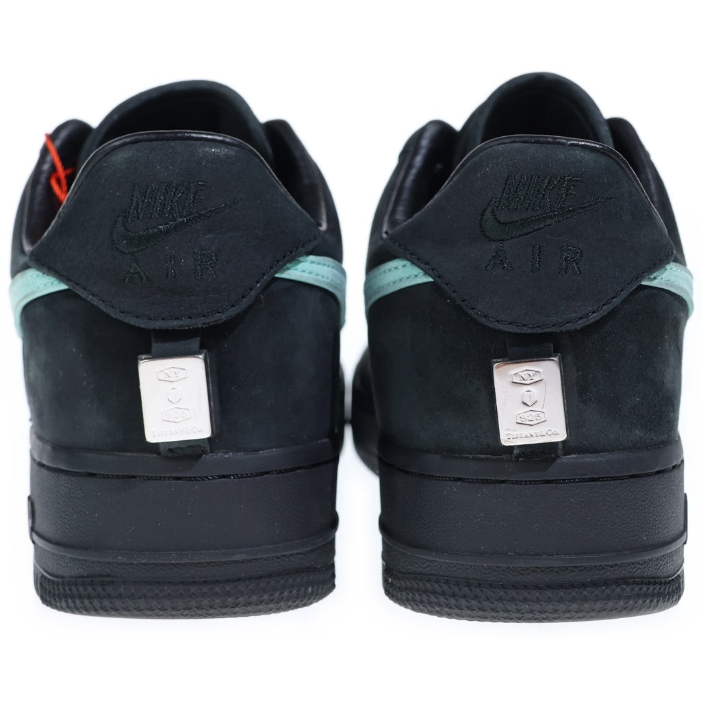 NIKE(ナイキ) ×TIFFANY&CO AIR FORCE 1 LOW 1837 BLACK DZ1382-001 ティファニー エアフォース1 ローカットスニーカー US8/26.0cm ブラック/ターコイズ