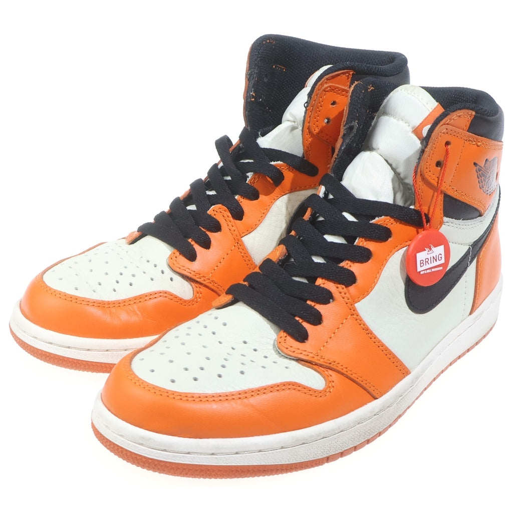 NIKE(ナイキ) AIR JORDAN1 RETRO HIGH REVERSE SHATTERED BACKBORD 555088-113 エアジョーダン1 リバース シャッタードバックボード ハイカットスニーカー US8.5/26.5cm