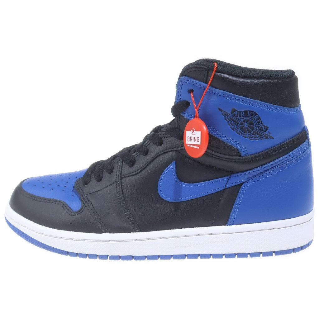 NIKE(ナイキ) 【2017年製】AIR JORDAN1 RETRO HIGH OG 555088-007 エアジョーダン1 2017 ハイカットスニーカー US8.5/26.5cm ブルー/ブラック