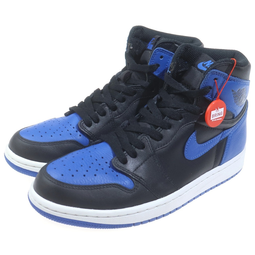 NIKE(ナイキ) 【2017年製】AIR JORDAN1 RETRO HIGH OG 555088-007 エアジョーダン1 2017 ハイカットスニーカー US8.5/26.5cm ブルー/ブラック
