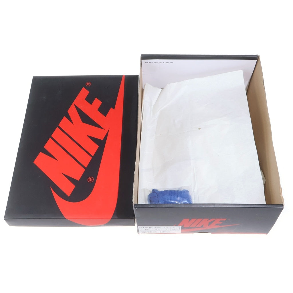 NIKE(ナイキ) 【2017年製】AIR JORDAN1 RETRO HIGH OG 555088-007 エアジョーダン1 2017 ハイカットスニーカー US8.5/26.5cm ブルー/ブラック