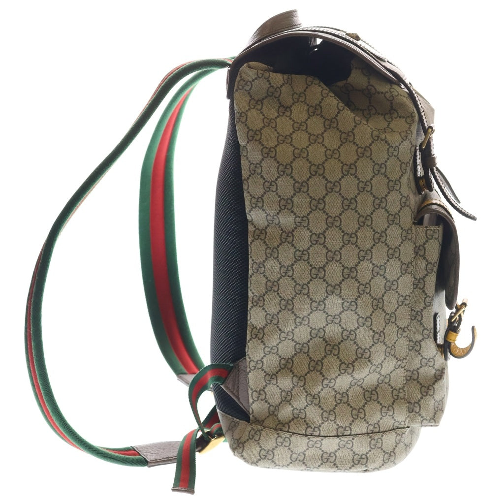 GUCCI(グッチ) Soft Backpack GGスプリーム バックパック リュックサック 473869 ベージュ