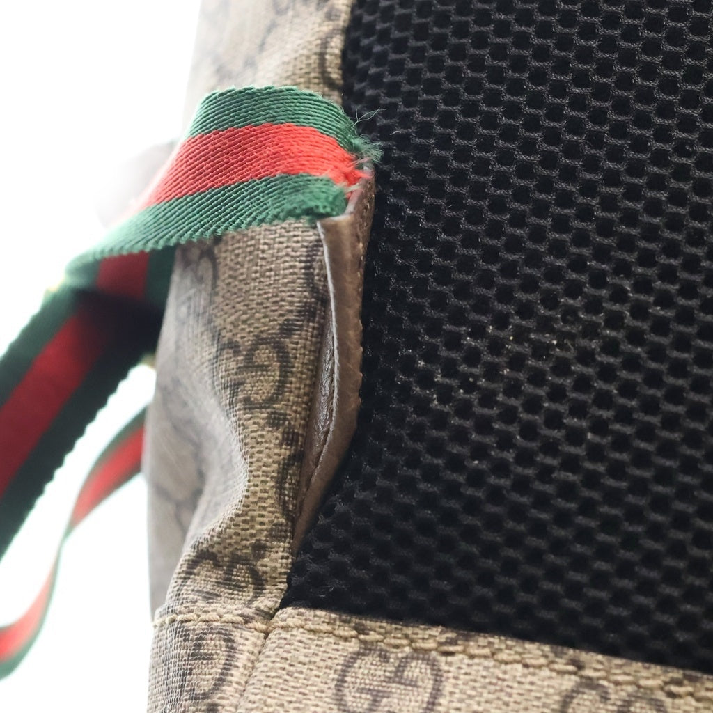 GUCCI(グッチ) Soft Backpack GGスプリーム バックパック リュックサック 473869 ベージュ
