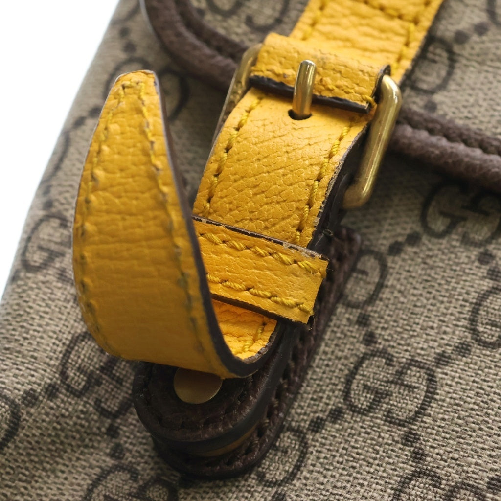 GUCCI(グッチ) Soft Backpack GGスプリーム バックパック リュックサック 473869 ベージュ