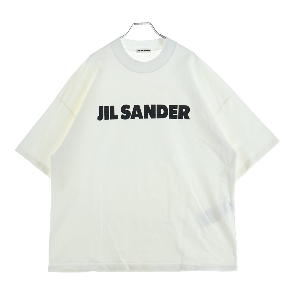 JIL SANDER(ジルサンダー) フロントロゴプリント 半袖Tシャツ コットン JSMP707020 ホワイト