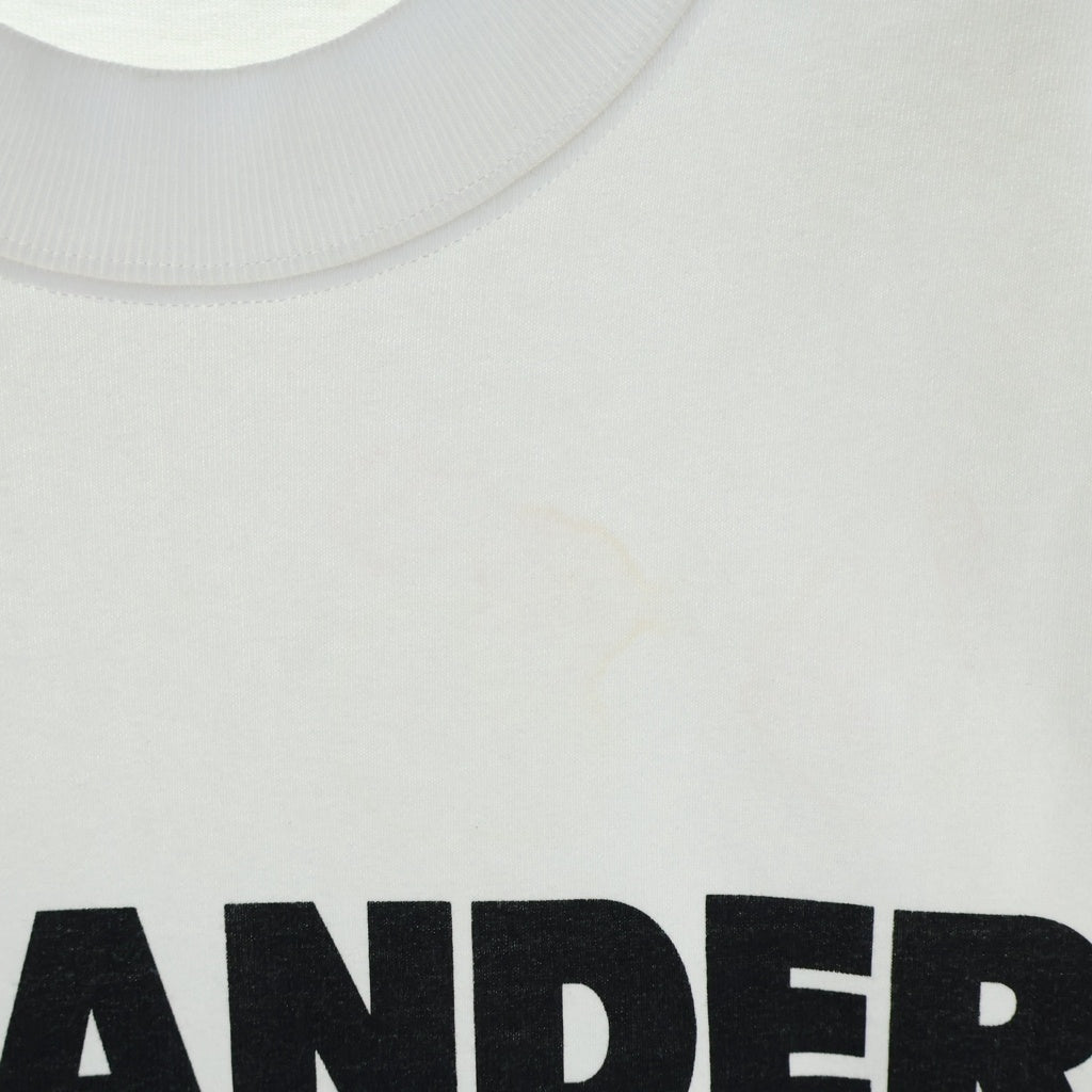 JIL SANDER(ジルサンダー) フロントロゴプリント 半袖Tシャツ コットン JSMP707020 ホワイト