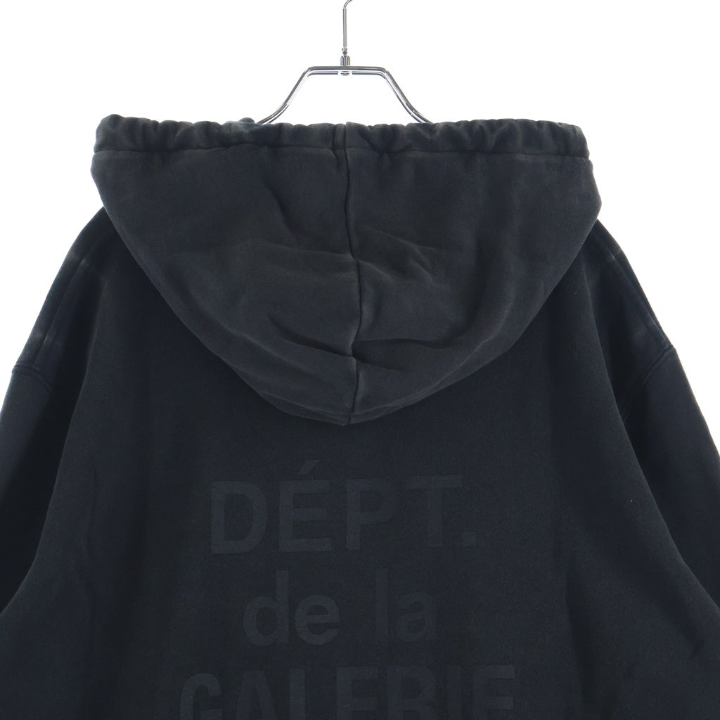 LANVIN(ランバン) 22SS x Gallery Dept. Graphic Print Hoodie ギャラリー デプト スウェットプルオーバーパーカー RM-TOG698-JR32-P22 ブラック