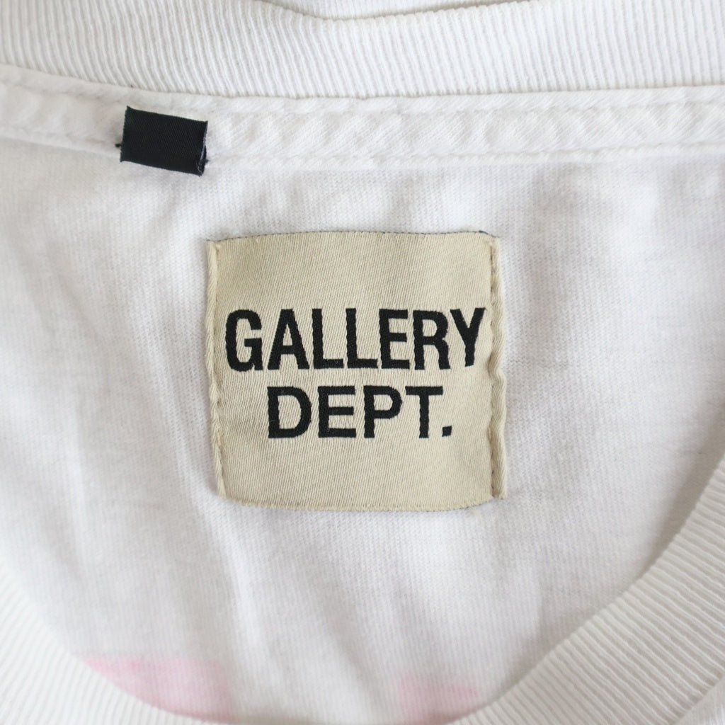 GALLERY DEPT.(ギャラリーデプト) Good Luck Collector Long Sleeve グッドラック コレクター 長袖Tシャツ ホワイト