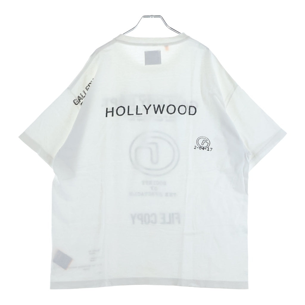 GALLERY DEPT.(ギャラリーデプト) File Copy Tee ファイルコピー 半袖Tシャツ ホワイト