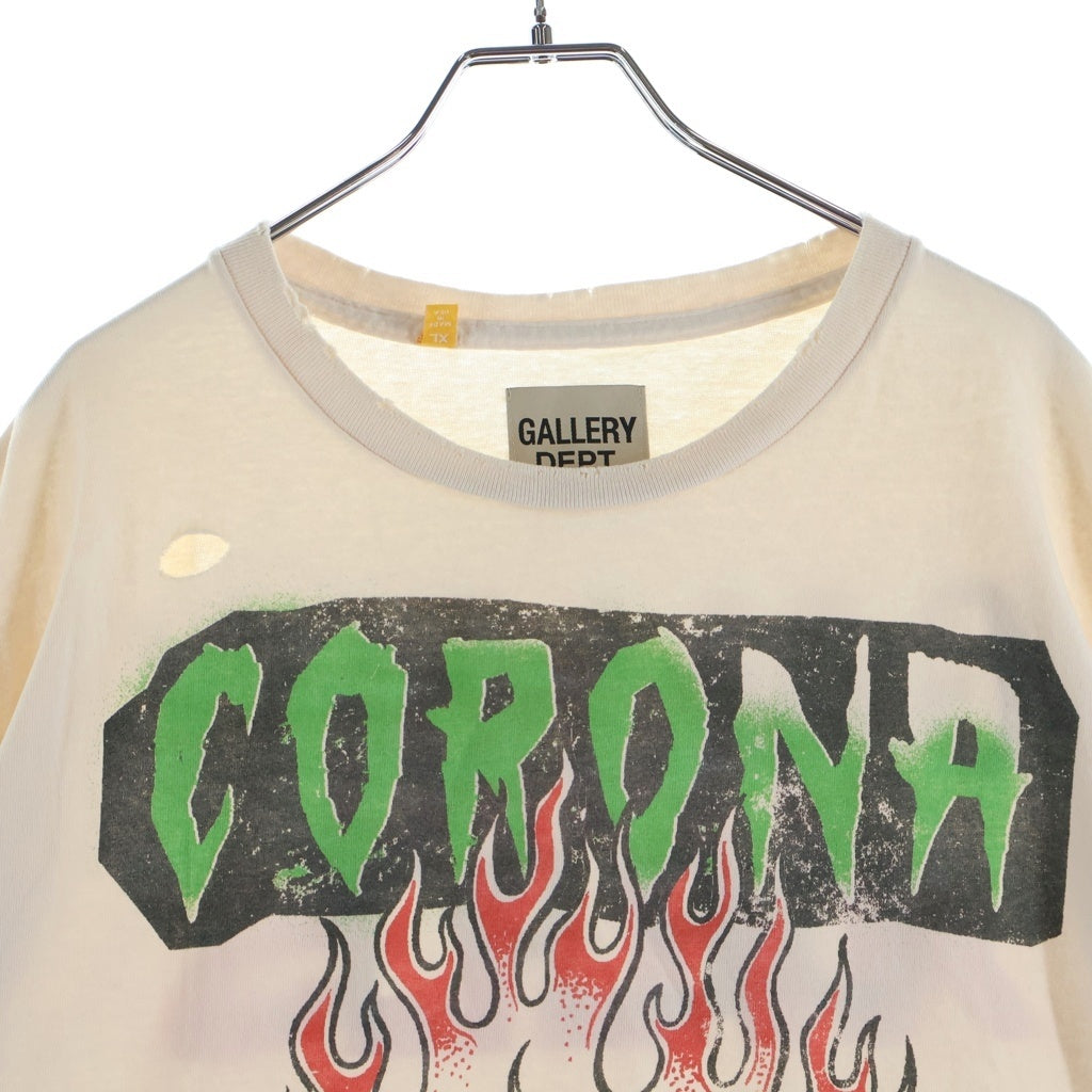 GALLERY DEPT.(ギャラリーデプト) ATK Corona Tour Tee コロナ ツアー 半袖Tシャツ ホワイト