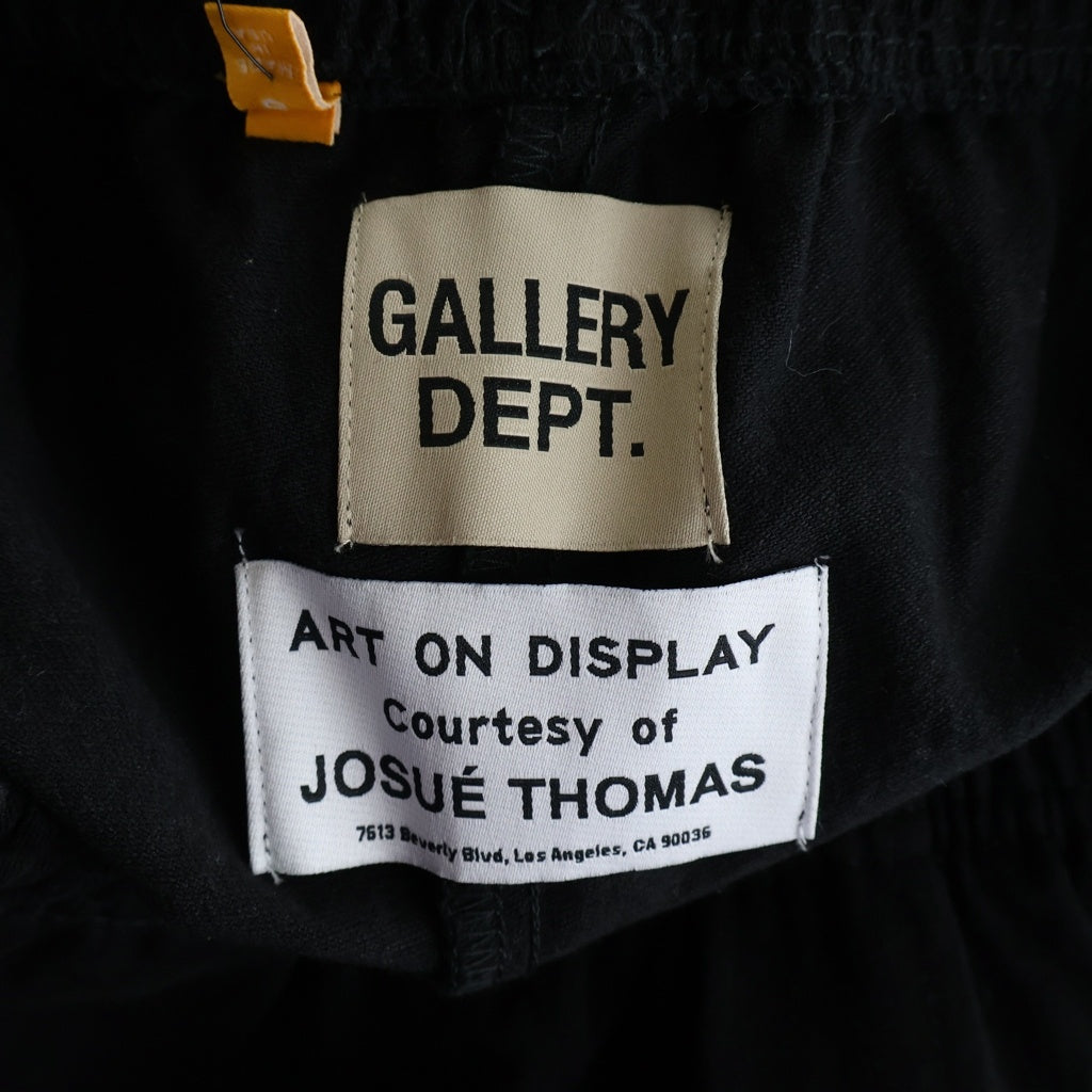 GALLERY DEPT.(ギャラリーデプト) Flame Shorts フレーム ショートパンツ ハーフパンツ ブラック