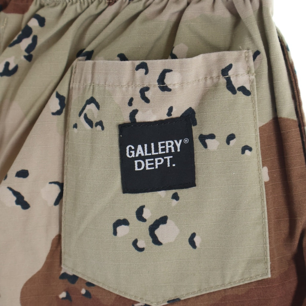 GALLERY DEPT.(ギャラリーデプト) ZUMA SRT CAMO ズマショーツカモ ショートパンツ ハーフパンツ 迷彩 ベージュ