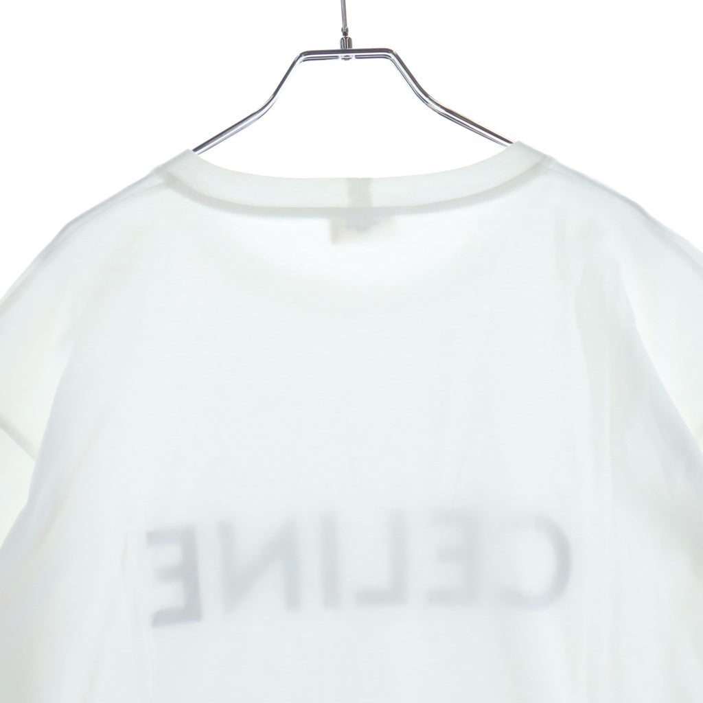 CELINE(セリーヌ) フロントロゴプリント 半袖Tシャツ 2X681501F ホワイト