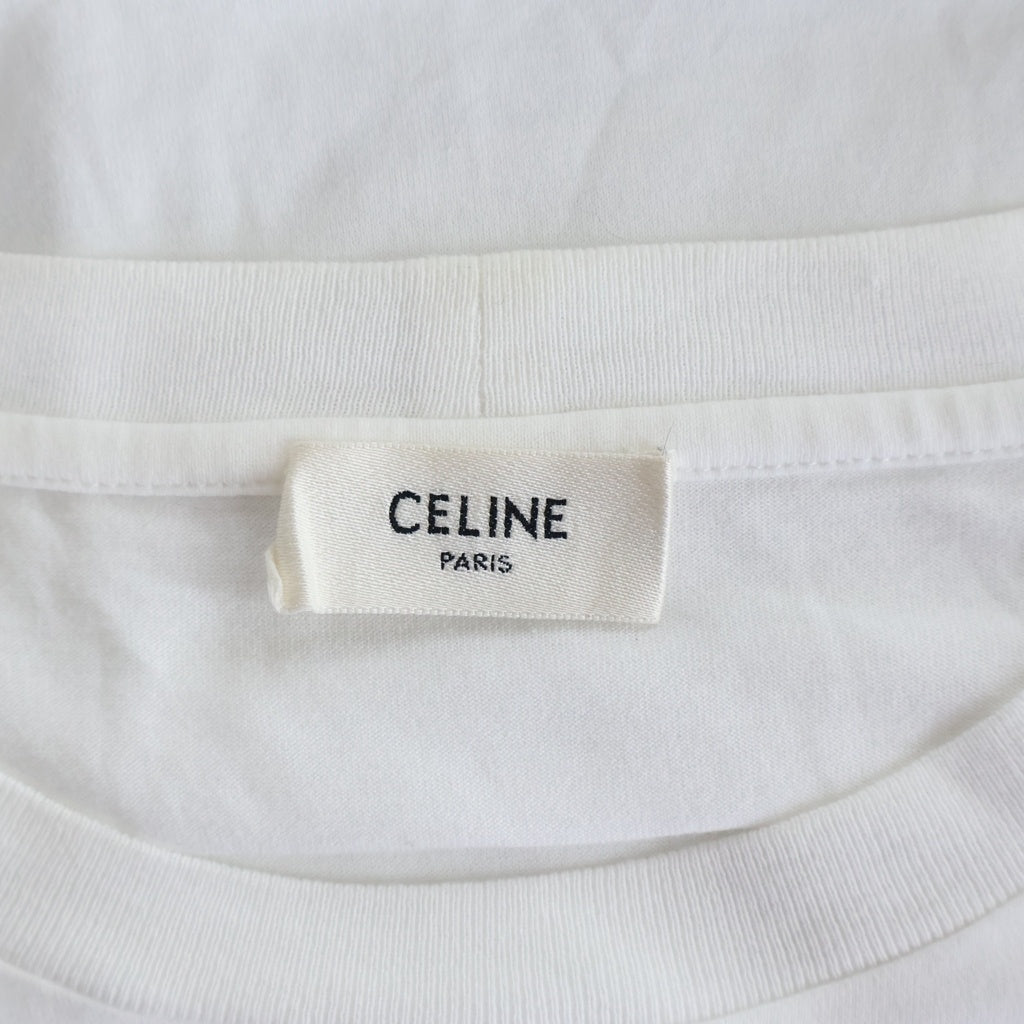 CELINE(セリーヌ) フロントロゴプリント 半袖Tシャツ 2X681501F ホワイト
