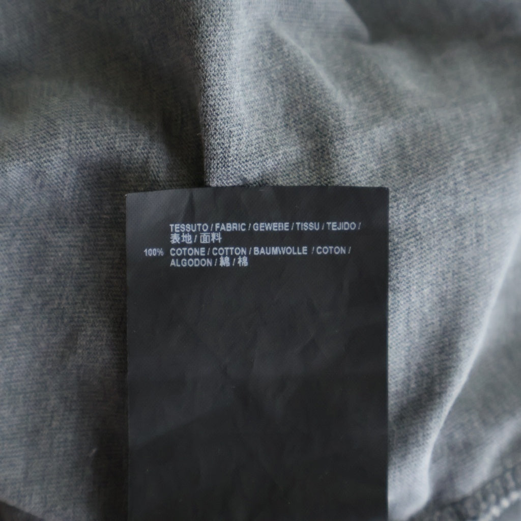 BALENCIAGA(バレンシアガ) パリ ヴィンテージプリント 半袖Tシャツ 485978 TUK22 グレー
