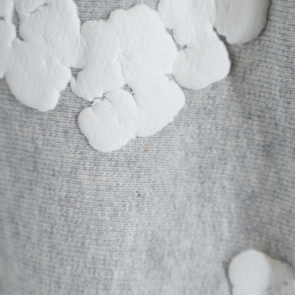 READY MADE(レディメイド) 22AW ×DENIM TEARS COTTON WREATH HOODIE デニムティアーズ スウェットプルオーバーパーカー RE-DT-GY-00-00-08 グレー