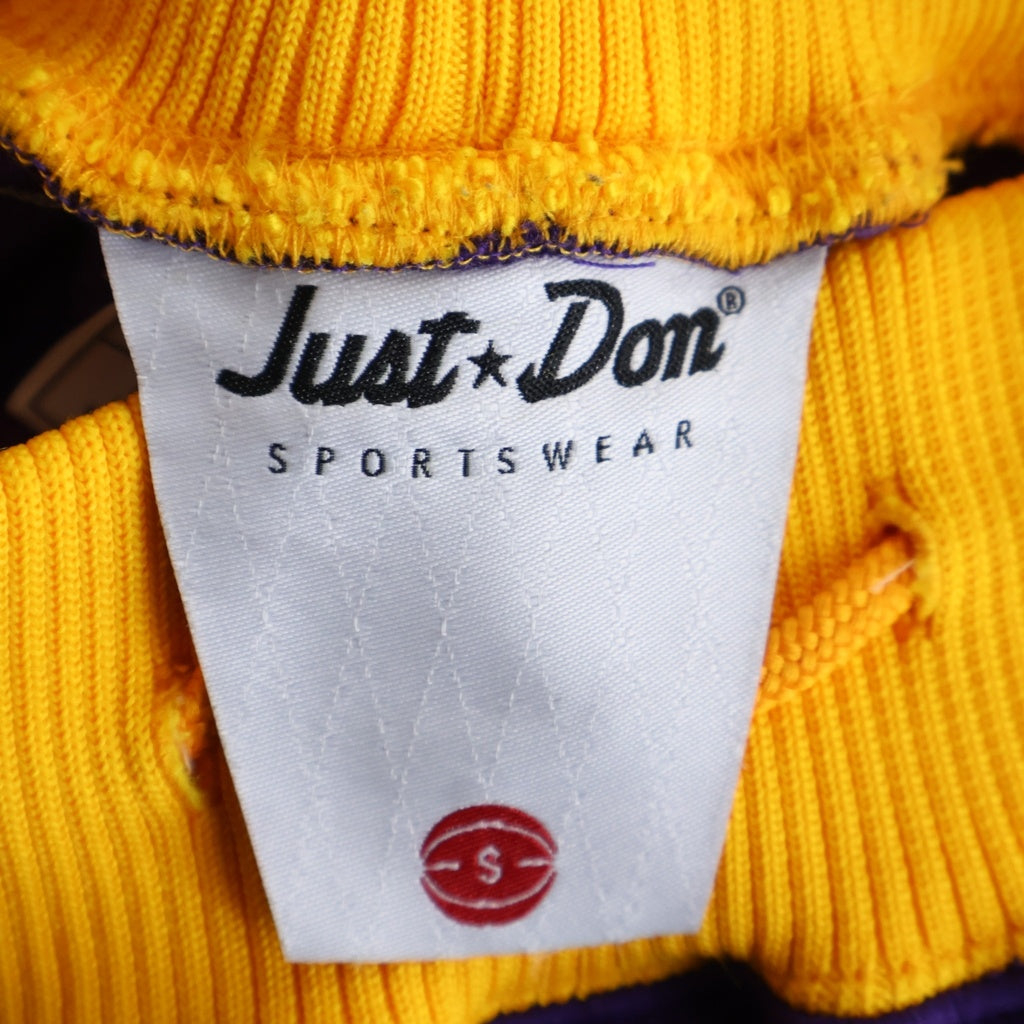 JUSTDON(ジャストドン) Mitchell & Ness Shorts Los Angeles Lakers Road 1996 ミッチェルアンドネス ロサンゼルスレイカーズ ショートパンツ SHORNG18321 イエロー/パープル