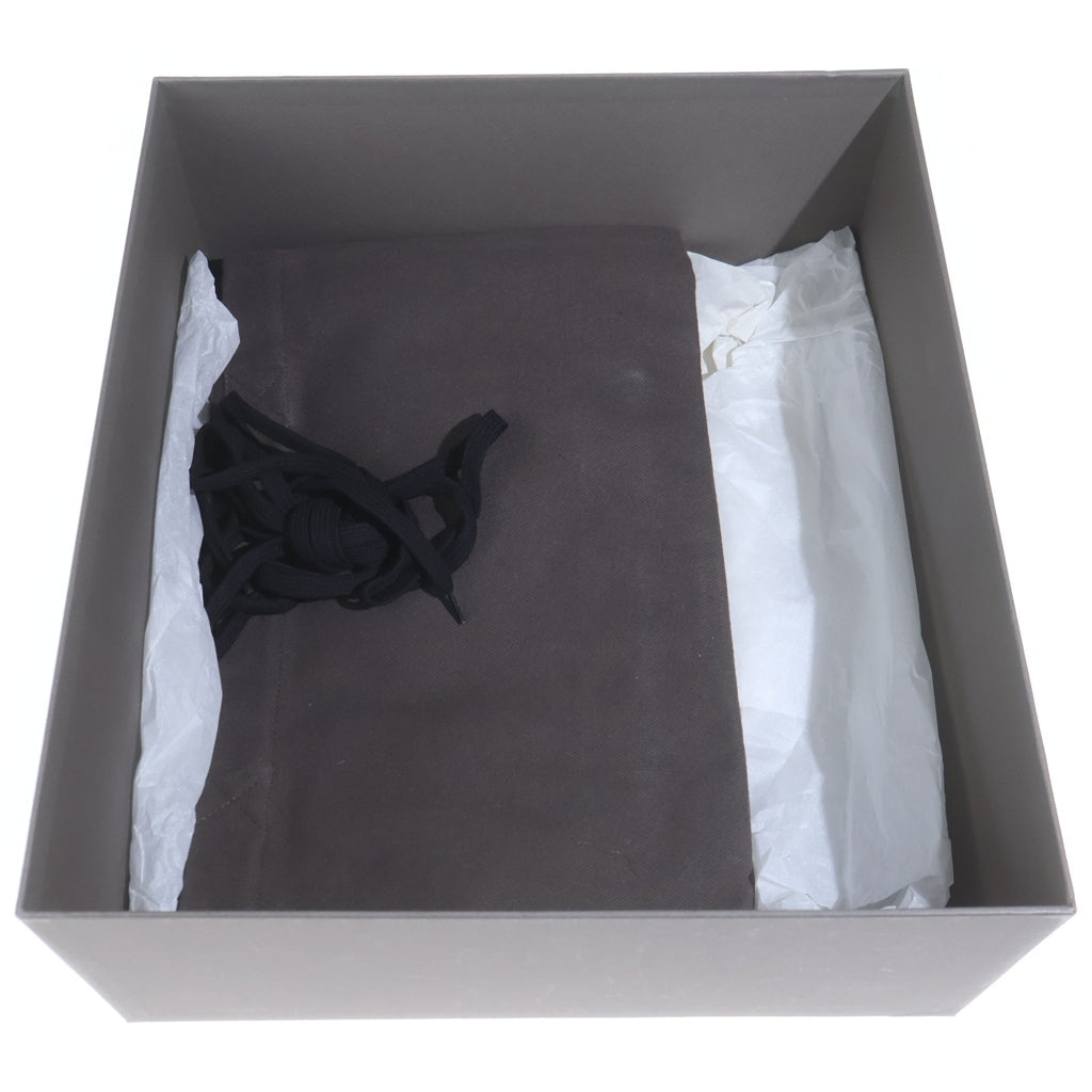 Rick Owens(リックオウエンス) 22AW SNEAKERS レザー ハイカットスニーカー ブラック/ホワイト 41