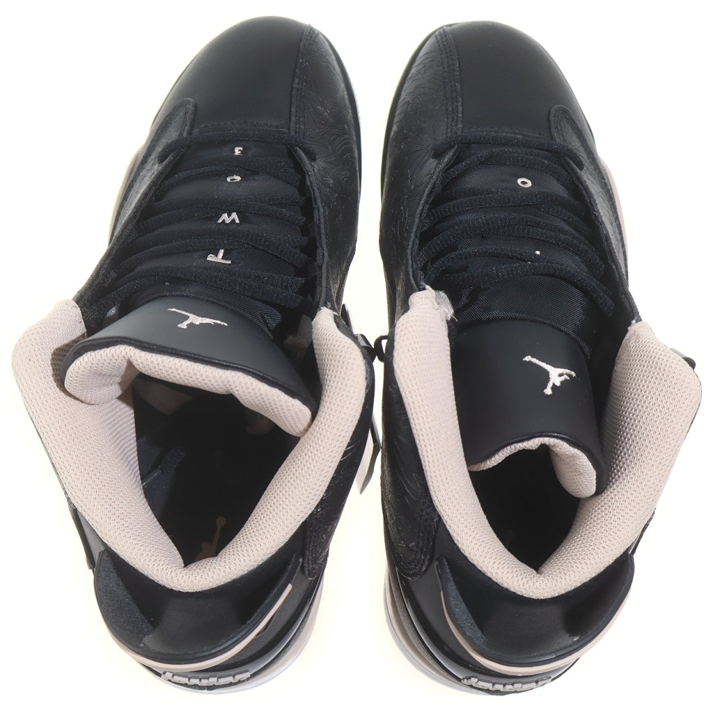 NIKE(ナイキ) AIR JORDAN DUB ZERO 311046-021 エアジョーダン ダブ ゼロ ミッドカットスニーカー US10.5/28.5cm ブラック