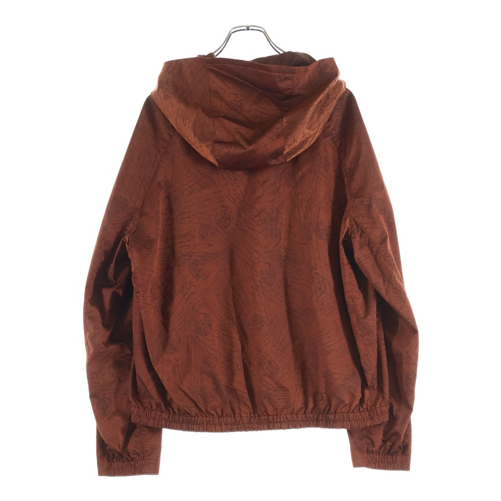 Berluti(ベルルッティ) B-Way スクリット ジップアップ フード付き ナイロンジャケット R27OBU100PAGV ブラウン