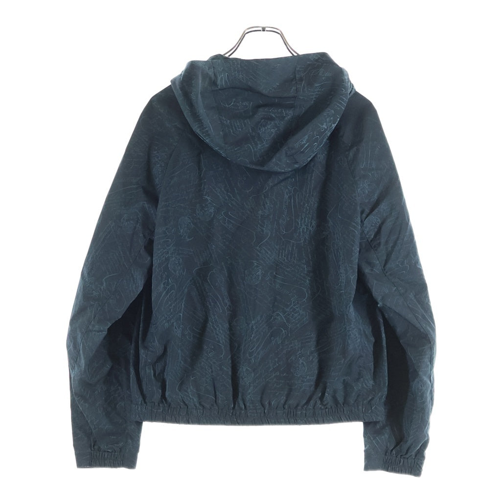 Berluti(ベルルッティ) B-Way スクリット ジップアップ フード付き ナイロンジャケット R26OBU100PAGB グリーン レディース