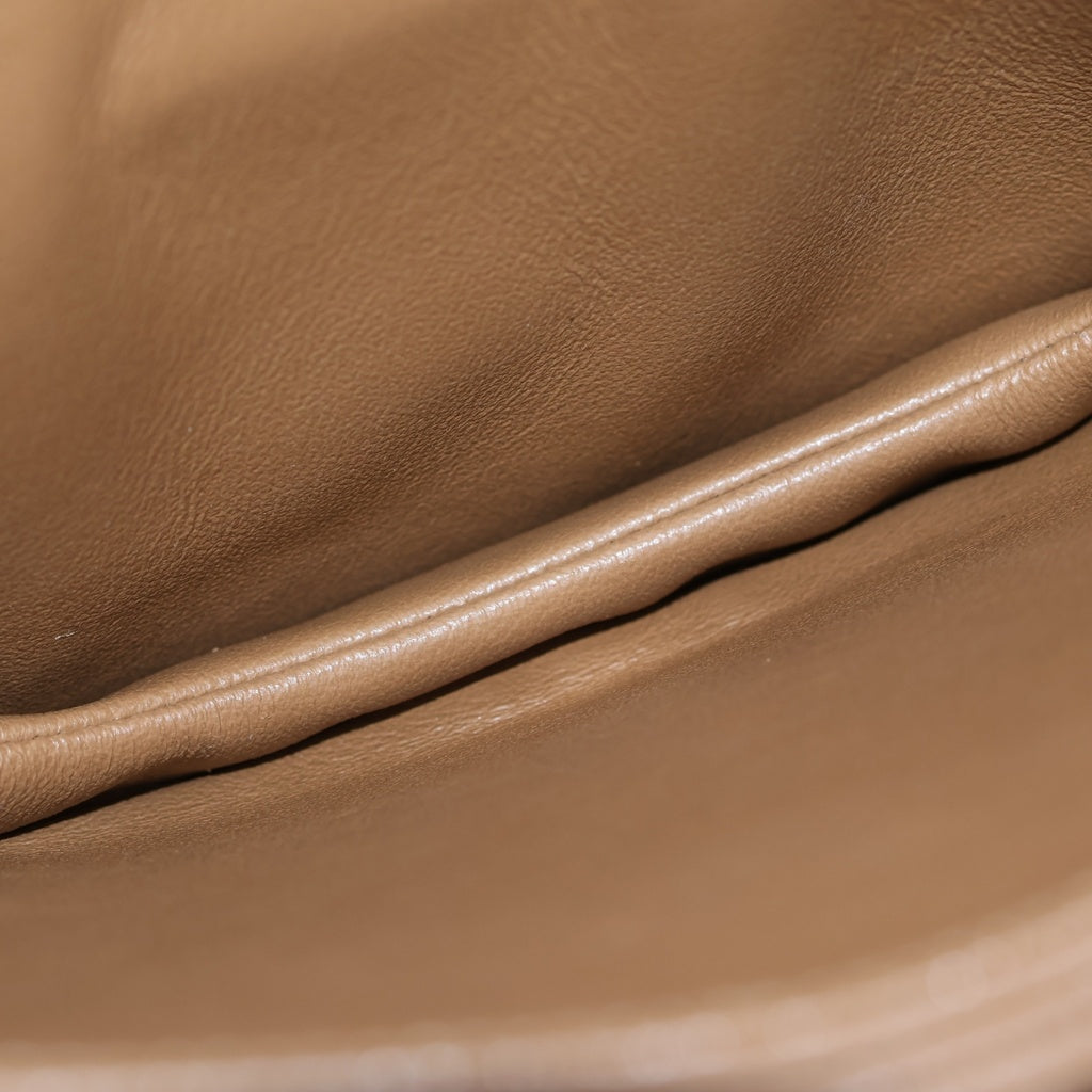 CELINE(セリーヌ) ミディアム ブザス トリオンフ ロゴ ショルダーバッグ 114453GDE ベージュ レディース