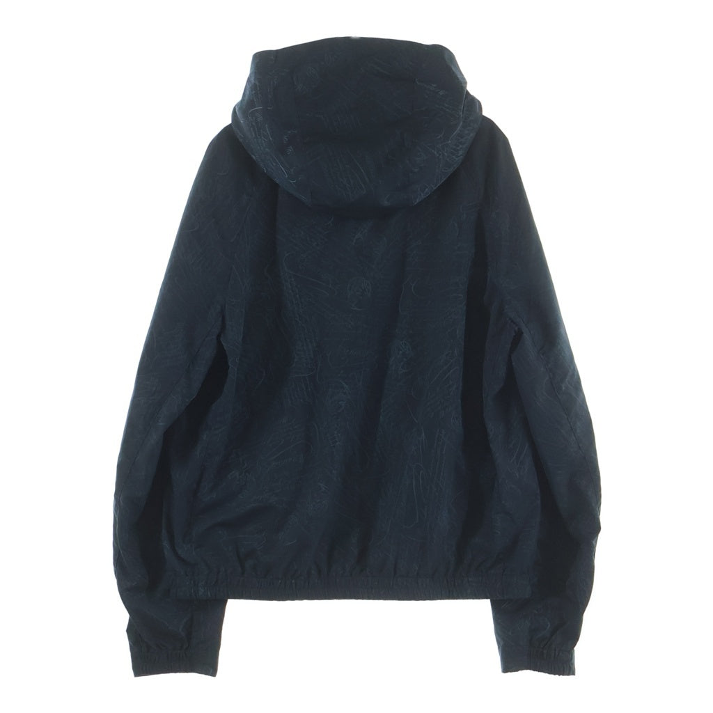 Berluti(ベルルッティ) B-Way スクリット ジップアップ フード付き ナイロンジャケット R26OBU100PAGB グリーン