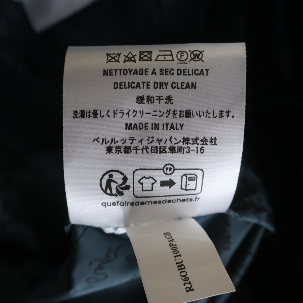 Berluti(ベルルッティ) B-Way スクリット ジップアップ フード付き ナイロンジャケット R26OBU100PAGB グリーン