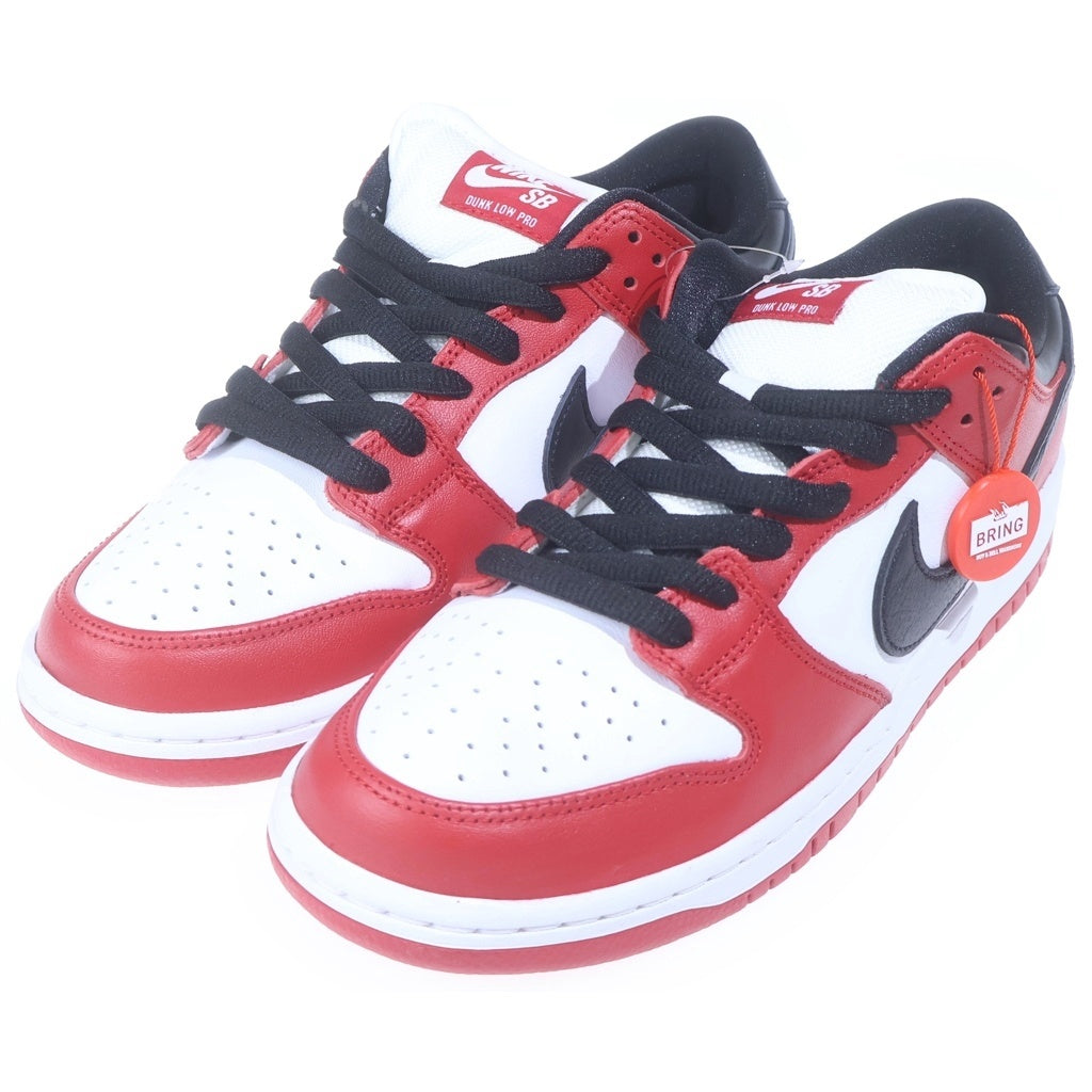 NIKE SB(ナイキエスビー) DUNK LOW PRO J-PACK CHICAGO BQ6817-600 ダンク ジェーパック シカゴ ローカットスニーカー US9/27.0cm レッド/ホワイト/ブラック