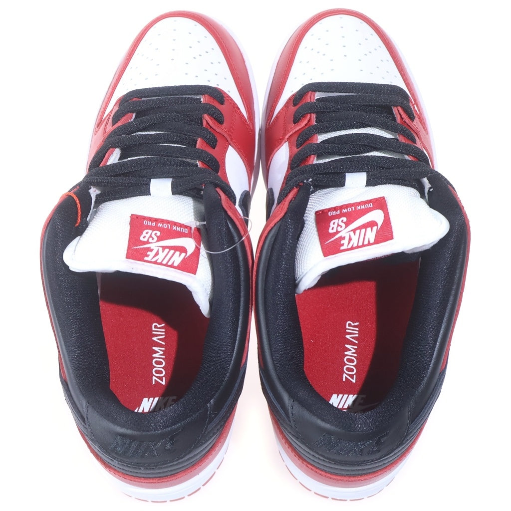 NIKE SB(ナイキエスビー) DUNK LOW PRO J-PACK CHICAGO BQ6817-600 ダンク ジェーパック シカゴ ローカットスニーカー US9/27.0cm レッド/ホワイト/ブラック