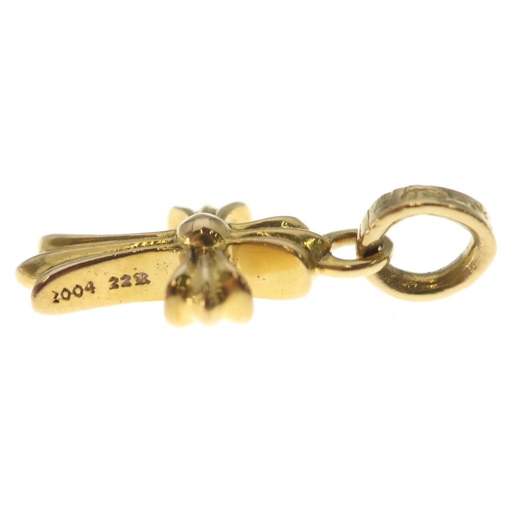 CHROME HEARTS(クロムハーツ) 22K CRS BBYFAT P/DIA ベイビーファットクロス PAVEダイヤ ペンダントトップ ゴールド BCA035