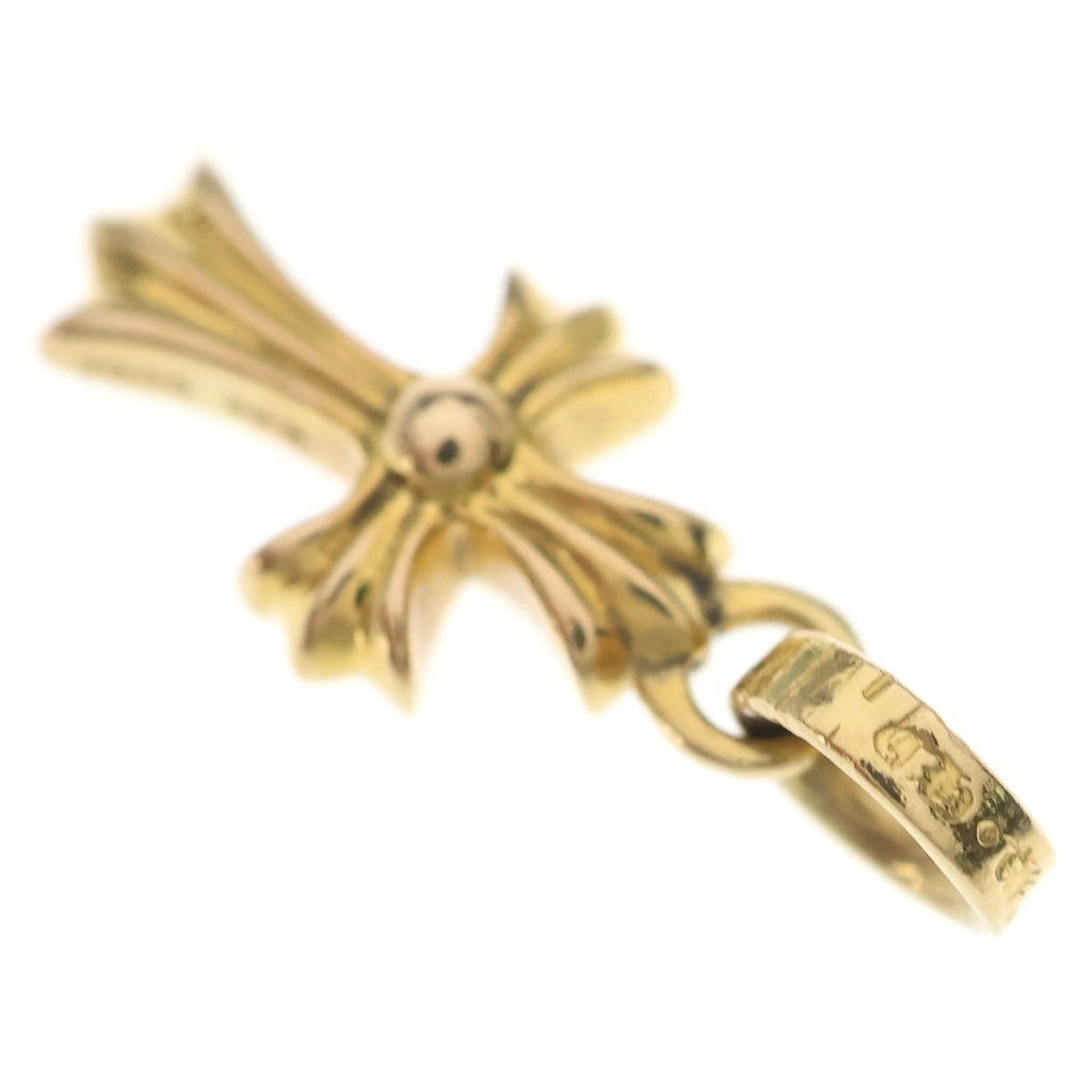 CHROME HEARTS(クロムハーツ) 22K CRS BBYFAT P/DIA ベイビーファットクロス PAVEダイヤ ペンダントトップ ゴールド BCA035