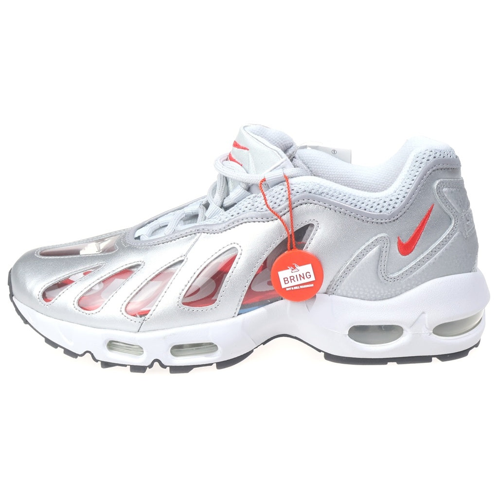 NIKE(ナイキ) ×SUPREME AIR MAX 96 CV7652-001 シュプリーム エアマックス 96 ローカットスニーカー US9.5/27.5cm シルバー