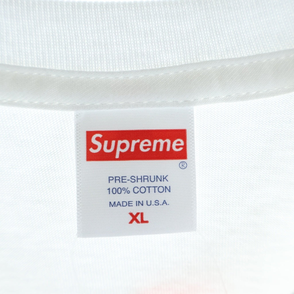 SUPREME(シュプリーム) 19AW Christopher Walken King Of New York Tee クリストファー ウォーケン キング オブ ニューヨーク 半袖Tシャツ ホワイト