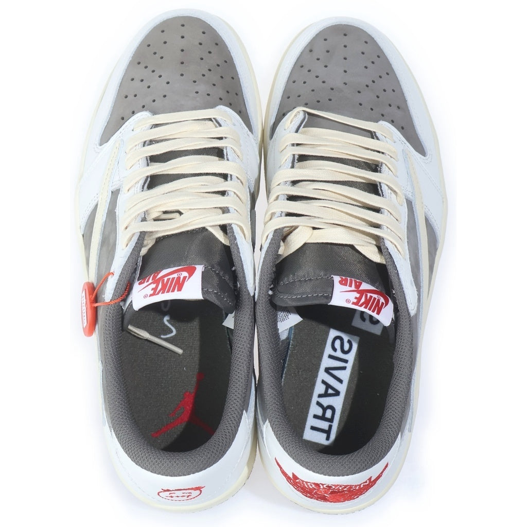 NIKE(ナイキ) ×TRAVIS SCOTT AIR JORDAN1 LOW OG SP DM7866-162 トラヴィススコット エアジョーダン1 リバースモカ ローカットスニーカー US9.5/27.5cm ベージュ
