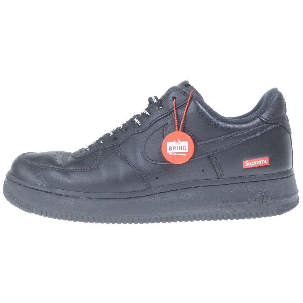 NIKE(ナイキ) ×SUPREME AIR FORCE1 CU9225-001 シュプリーム エアフォース1 ローカットスニーカー US10.5/28.5cm ブラック
