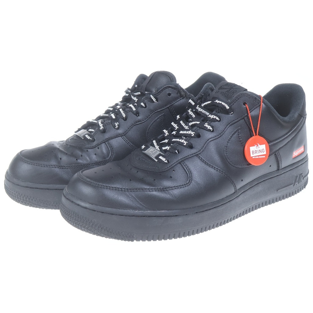 NIKE(ナイキ) ×SUPREME AIR FORCE1 CU9225-001 シュプリーム エアフォース1 ローカットスニーカー US10.5/28.5cm ブラック
