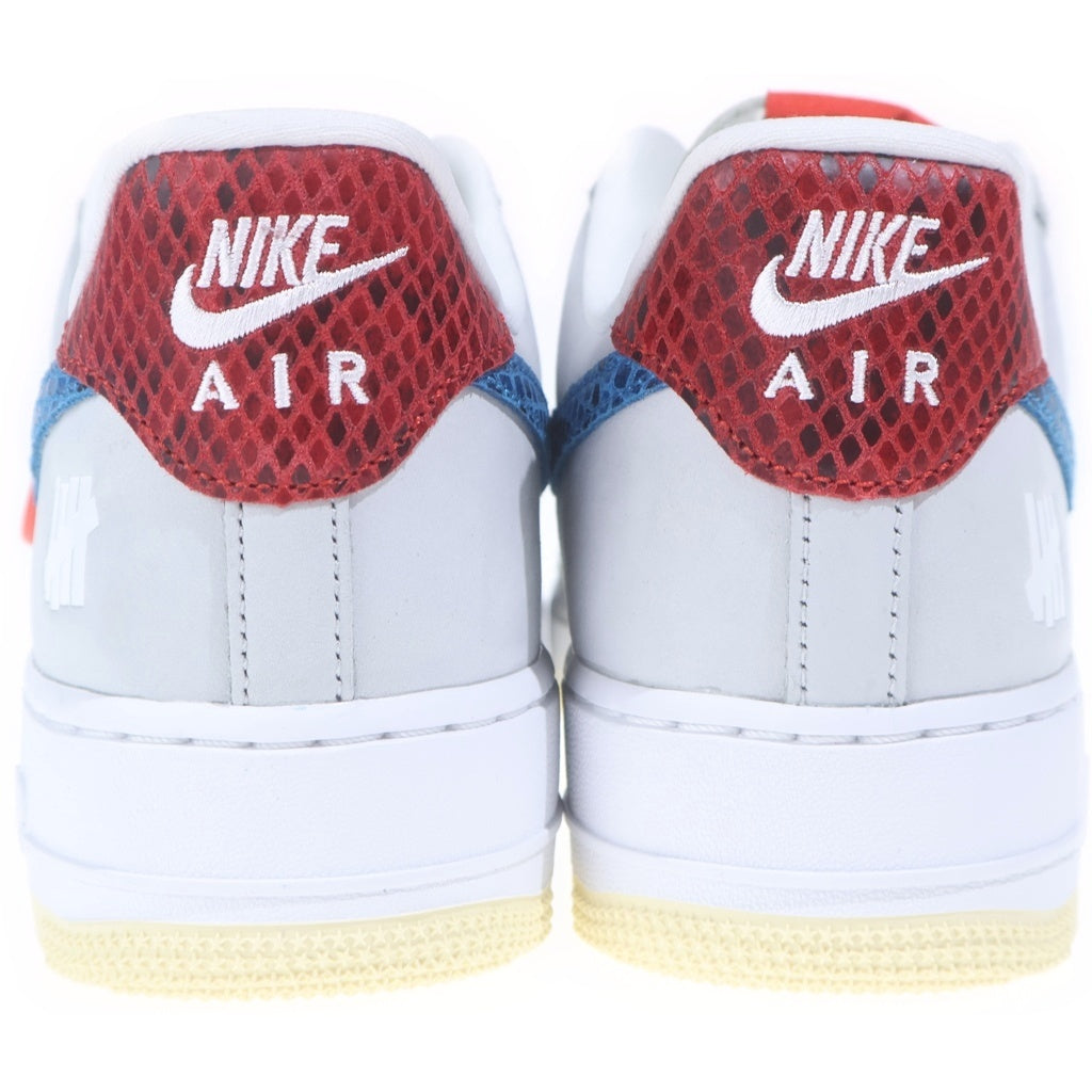 NIKE(ナイキ) ×UNDEFEATED AIR FORCE 1 LOW SP DM8461-001 アンディフィーテッド エアフォース 1 ローカットスニーカー US9/27.0cm グレー