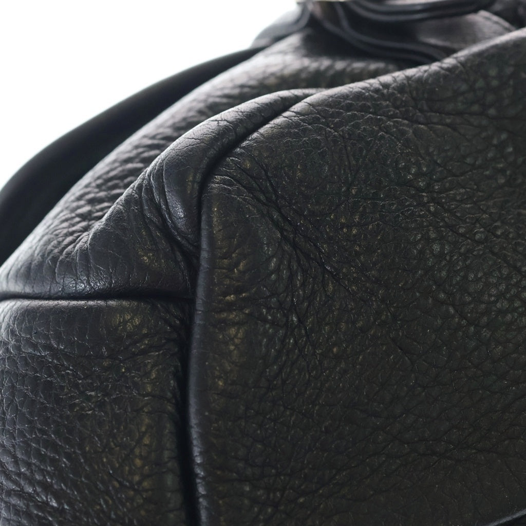 CHROME HEARTS(クロムハーツ) #1 SNAT PACK スナットパック ダガージップ ガンスリンガーベルト レザーウエストバッグ ブラック BCA378