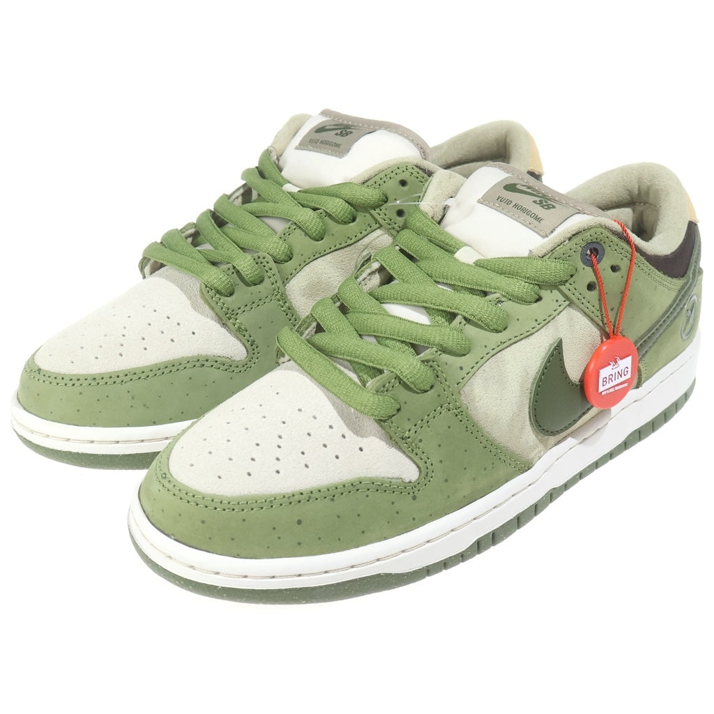 NIKE SB(ナイキエスビー) ×YUTO HORIGOME DUNK LOW PRO HF8022-300 堀米雄斗 ダンク プロ 抹茶 ローカットスニーカー グリーン US9/27.0cm