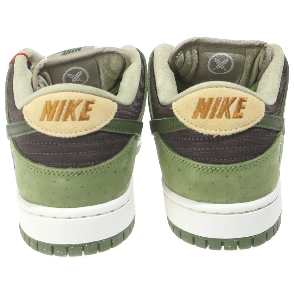 NIKE SB(ナイキエスビー) ×YUTO HORIGOME DUNK LOW PRO HF8022-300 堀米雄斗 ダンク プロ 抹茶 ローカットスニーカー グリーン US9/27.0cm