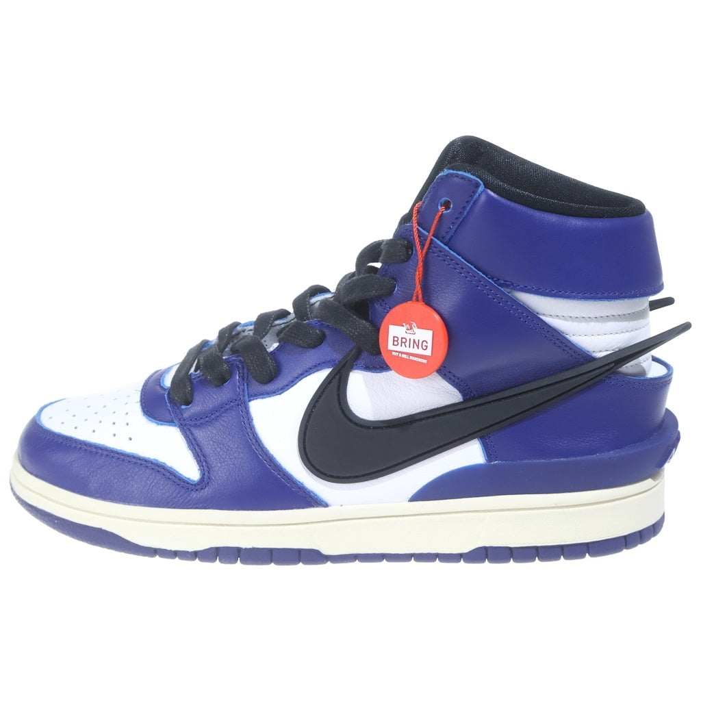 NIKE(ナイキ) ×AMBUSH DUNK HIGH DEEP ROYAL CU7544-400 アンブッシュ ダンク ディープロイヤル ハイカットスニーカー ブルー/ホワイト US8.5/26.5cm