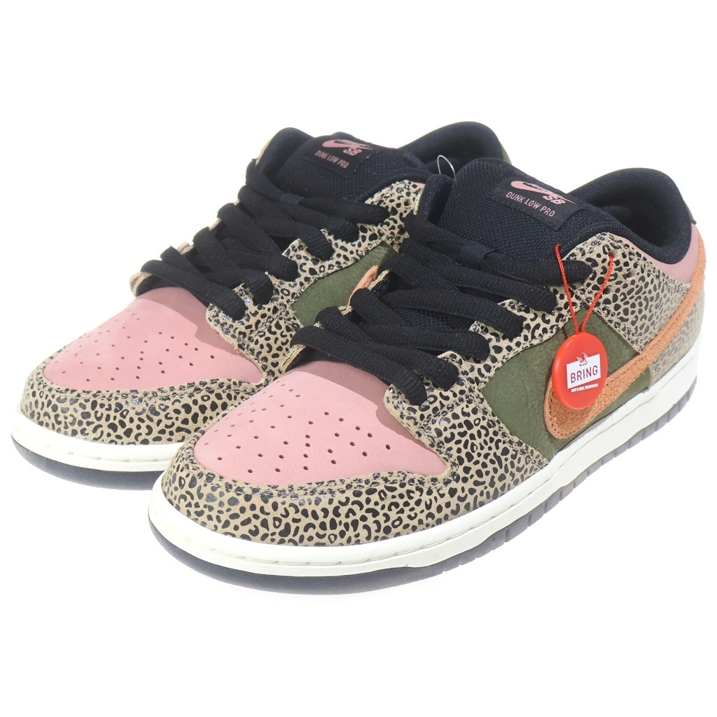NIKE SB(ナイキエスビー) ARTS REC DUNK LOW PRO RUST PINK AND ROUGH GREEN IH3211-200 エスビー ダンクロー プロ ラストピンク アンド ラフグリーン ローカットスニーカー US9/27.0cm