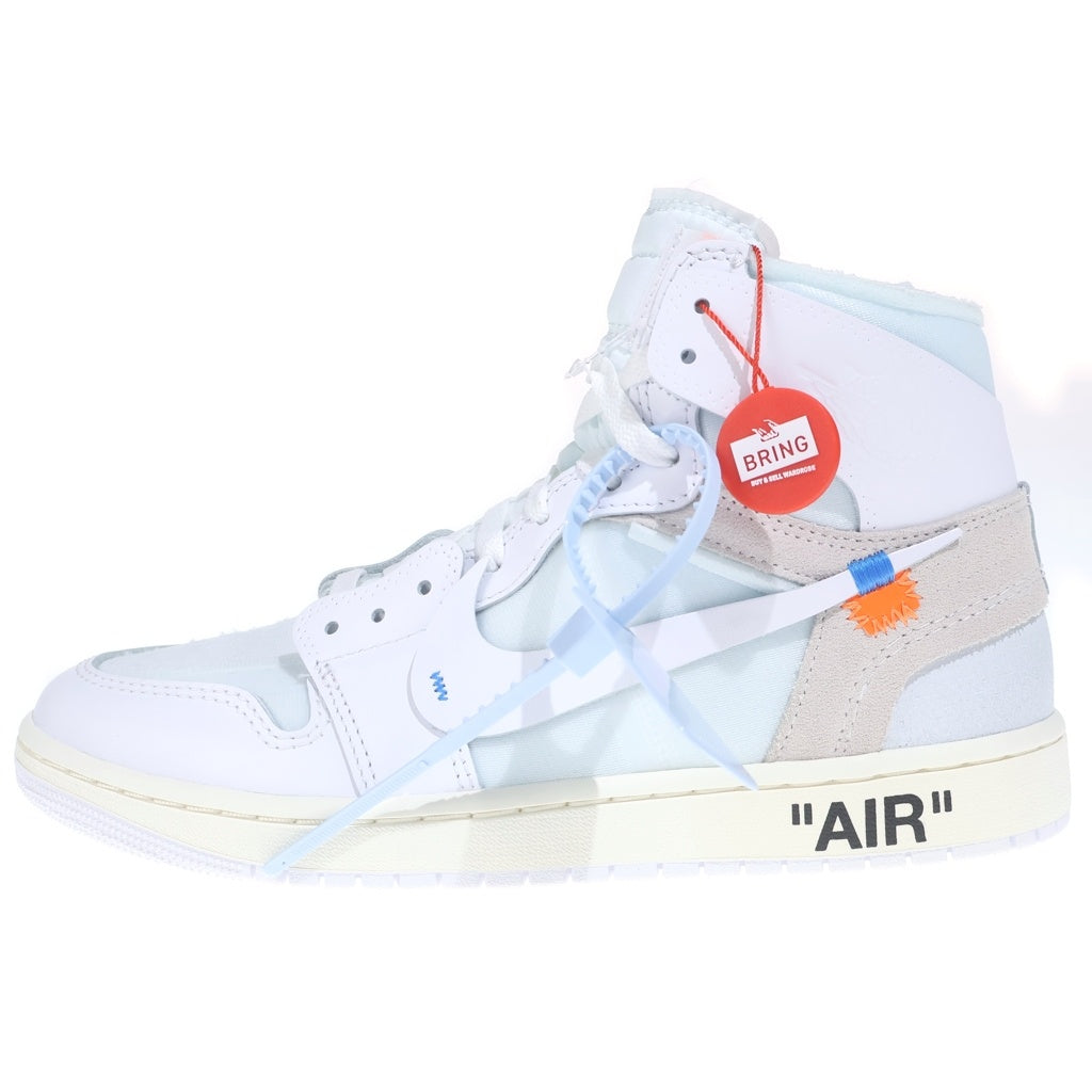 NIKE(ナイキ) ×V.A.A AIR JORDAN 1 RETRO HIGH OG ALASKA AA3834-100 エアジョーダン1 ヴァージルアブローアーカイブ アラスカ ハイカットスニーカー ホワイト US9/27.0cm