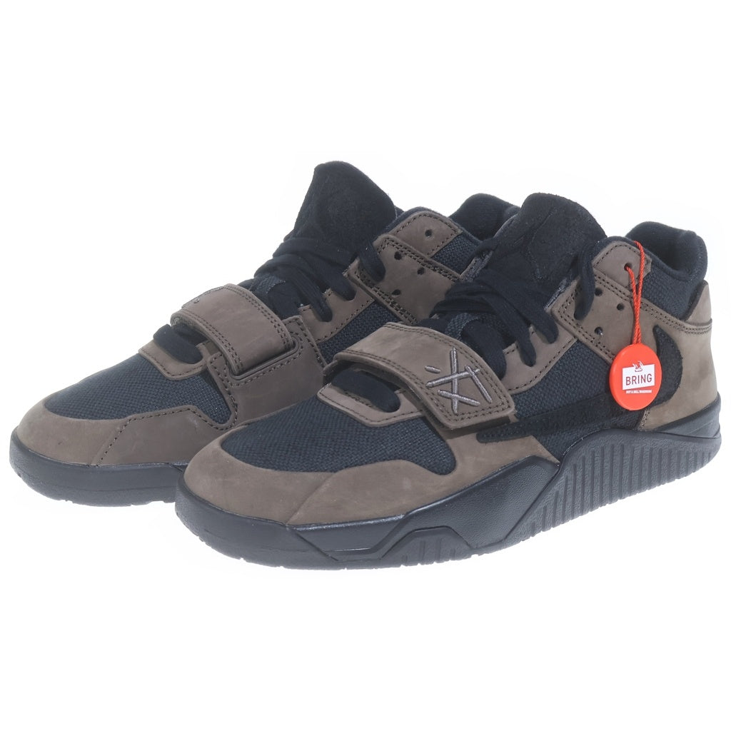 NIKE(ナイキ) ×TRAVIS SCOTT JORDAN JUMPMAN JACK TR FZ8117-204 トラヴィススコット ジャンプマンジャック ローカットスニーカー ブラウン/ブラック US9/27.0cm