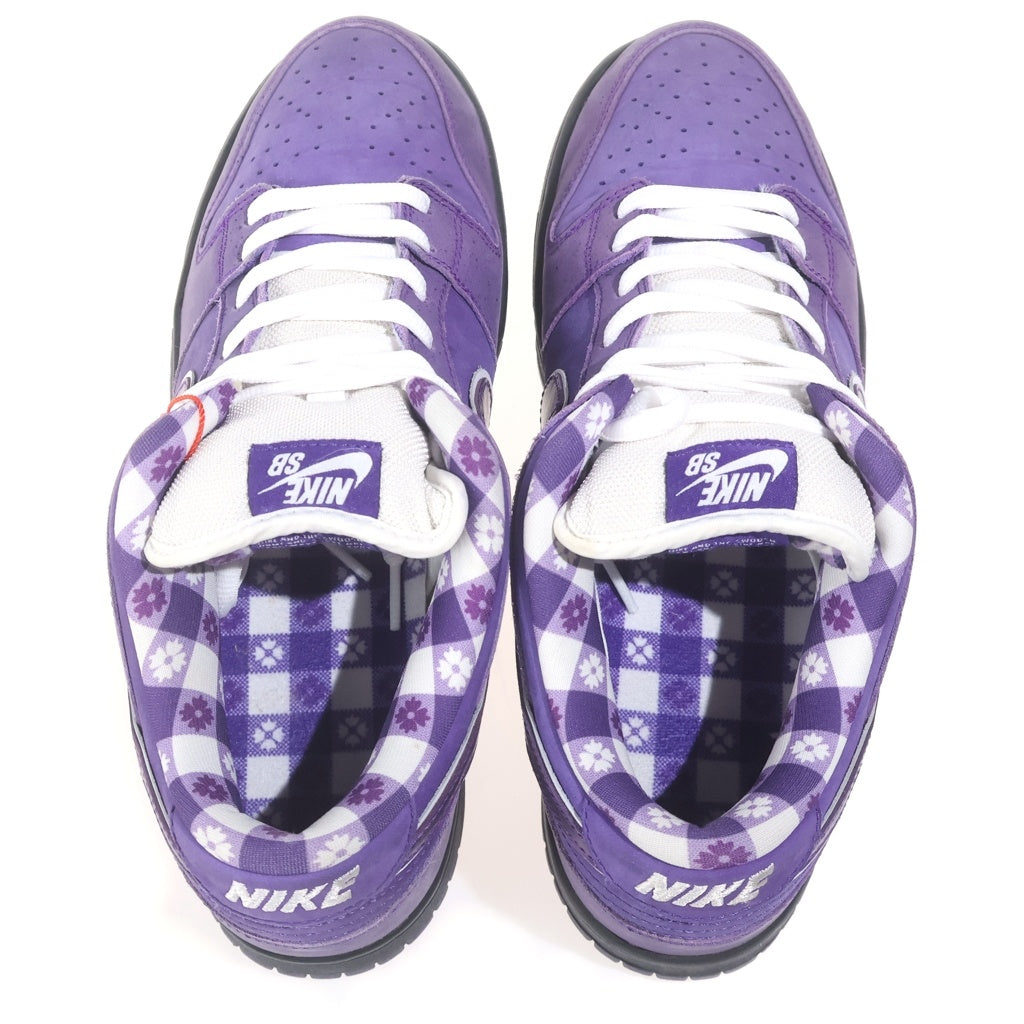 NIKE SB(ナイキエスビー) ×CONCEPTS DUNK LOW PURPLE LOBSTER SPECIALBOX BV1310-555 コンセプツ ダンク パープルロブスター スペシャルボックス ローカットスニーカー US11/29.0cm