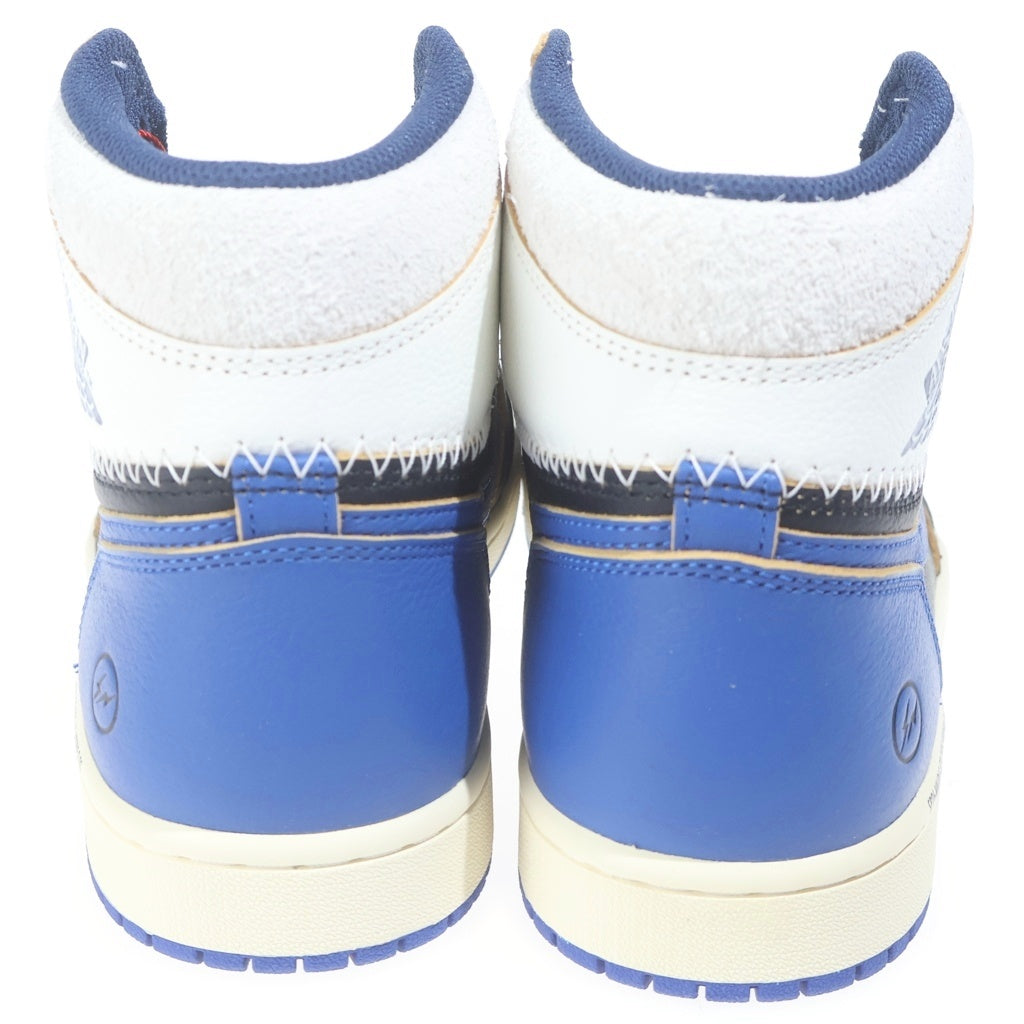 NIKE(ナイキ) ×FRAGMENTDESIGN ×UNION AIR JORDAN 1 HIGH OG SPORT ROYAL IO7847-001 フラグメント ユニオン エアジョーダン 1 スポーツロイヤル ハイカットスニーカー