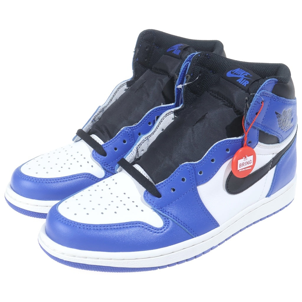 NIKE(ナイキ) AIR JORDAN 1 RETRO HIGH OG GAME ROYAL 555088-403 エアジョーダン1 ゲームロイヤル ハイカットスニーカー US9.5/27.5cm ブルー/ホワイト/ブラック